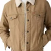 Marshals S02 Tate Dutton Sherpa Trim Cotton Jacket