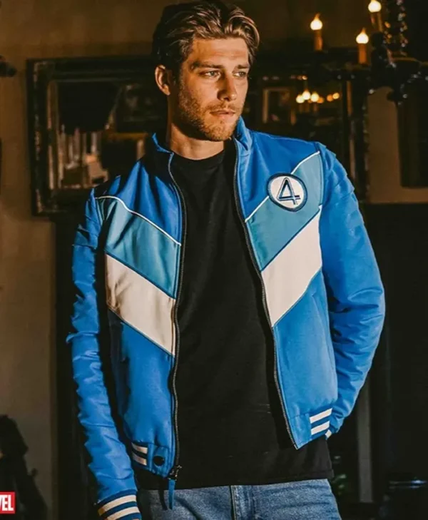 Marvel Fantastic Four Blue Ripstop Jacket