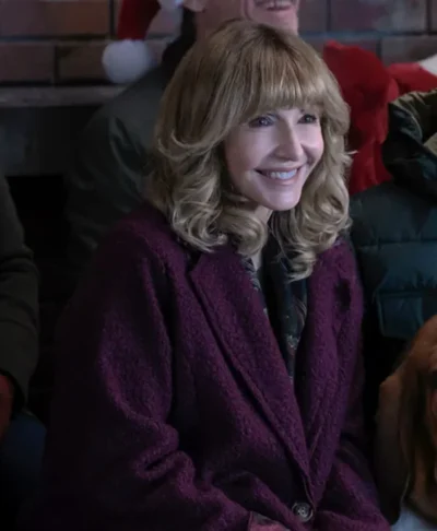 Mary Steenburgen A Dog’s Perfect Christmas Red Coat