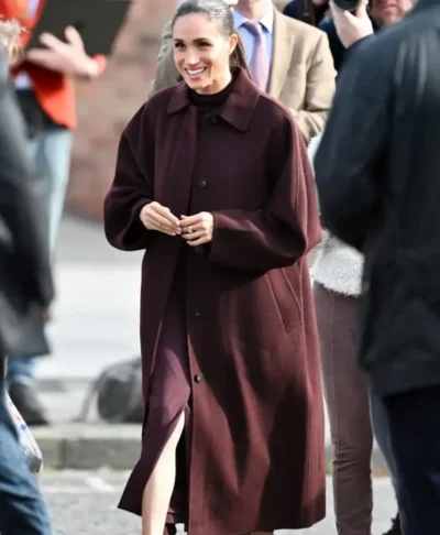 Meghan Duchess of Sussex Nottingham Long Coat