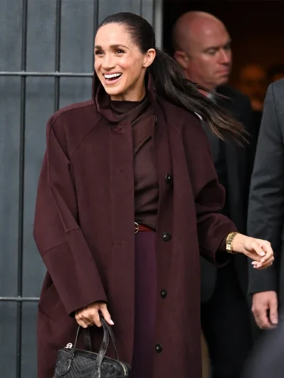 Meghan Markle Community Recording Studio Coat
