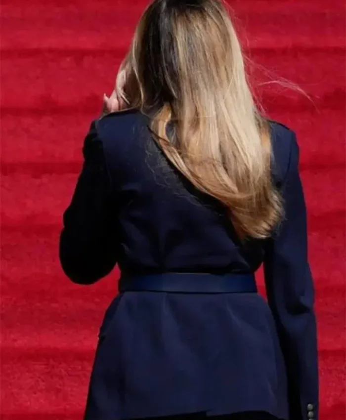 Melania Trump XI Summit White House Blue Coat