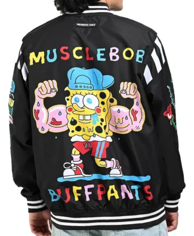 Members Only Nickelodeon Spongebob Squarepants Jacket