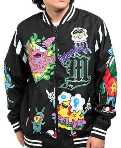 Members Only Nickelodeon Spongebob Squarepants Jacket