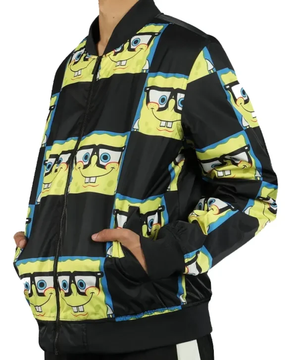 Members Only Spongebob Bomber Jacket