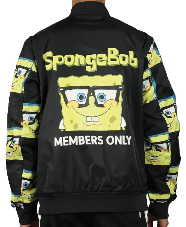 Members Only Spongebob Bomber Jacket