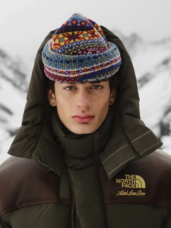 Men ALD North Face Colorblock Down Jacket
