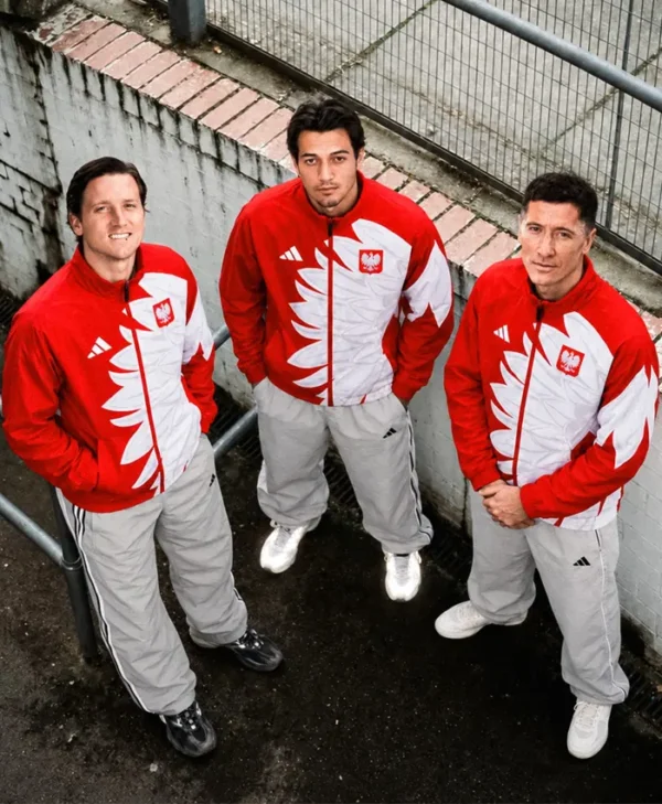 Men Adidas Poland Pre Match Track Jacket