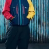Men Corteiz Zip Up Colorblock Shell Jacket
