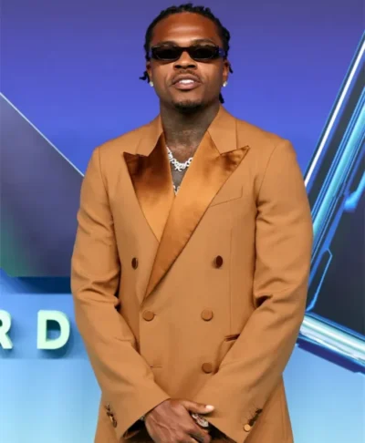 Men Gunna Red Carpet Two Piece Suit