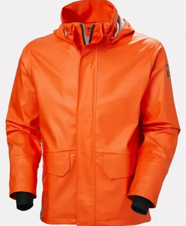 Men Helly Hansen Zip Up Rain Jacket