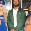 Men Jalen Brunson Green Zip Up Cotton Jacket