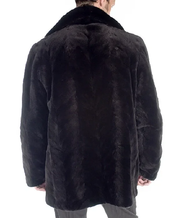 Mens Real Mink Fur Jacket