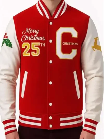 Merry Christmas 2026 Varsity Jacket