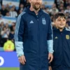 Messi Argentina National Team Tiro Stadium Parka Jacket