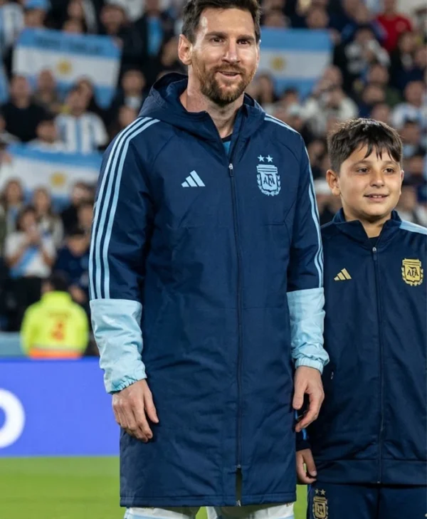 Messi Argentina National Team Tiro Stadium Parka Jacket