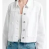 Mia Knight The Voice S03 White Denim Jacket