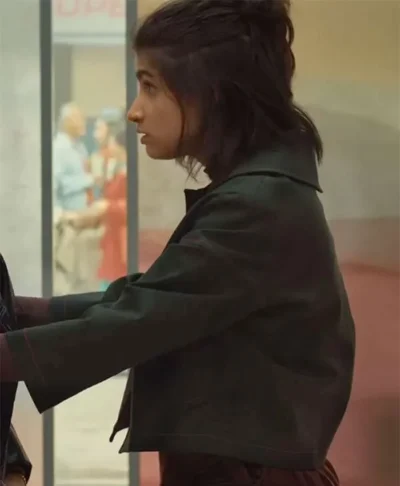 Mia Tharia Klara and the Sun Black Wool Jacket