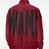 Miami Heat Nike Red Basketball Jacket
