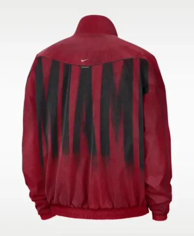 Miami Heat Nike Red Basketball Jacket