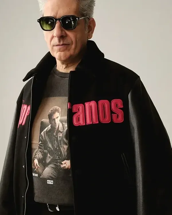 Michael Imperioli The Sopranos Black Varsity Jacket