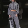Miela Sowah Pre-Game Tunnel Grey Tracksuit