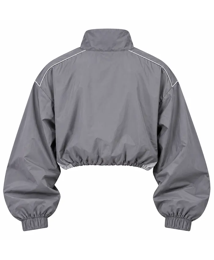 Miela Sowah Pre-Game Tunnel Grey Tracksuit