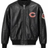Mike Ditka Chicago Bears Leather Jacket