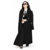 Mikey Madison Black Long Coat