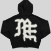 Mixed Emotion Rhinestone Zip Up Jacket