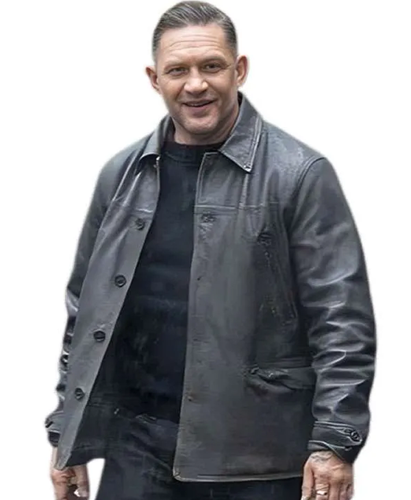 MobLand S02 Harry Da Souza Black Leather Jacket