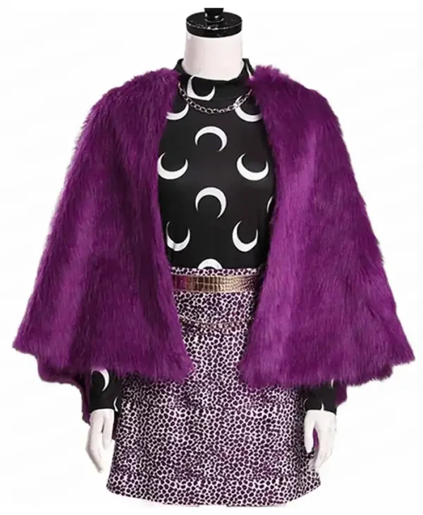 Monster High Clawdeen Wolf Purple Fur Jacket