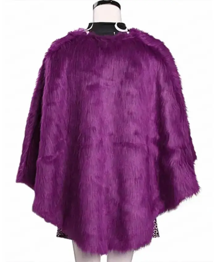 Monster High Clawdeen Wolf Purple Fur Jacket