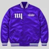 MoonPay X Games League Satin Varsity Jacket