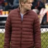 My Life with the Walter Boys Cole Brown Puffer Jacket