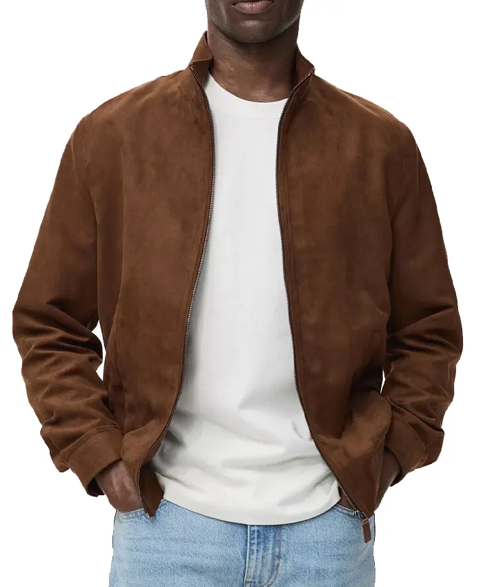 NHL Frozen Frenzy Hockey Player Will Smith Brown Jacket