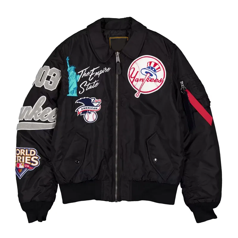 NY Yankees The Empire State MA-1 Flight Jacket