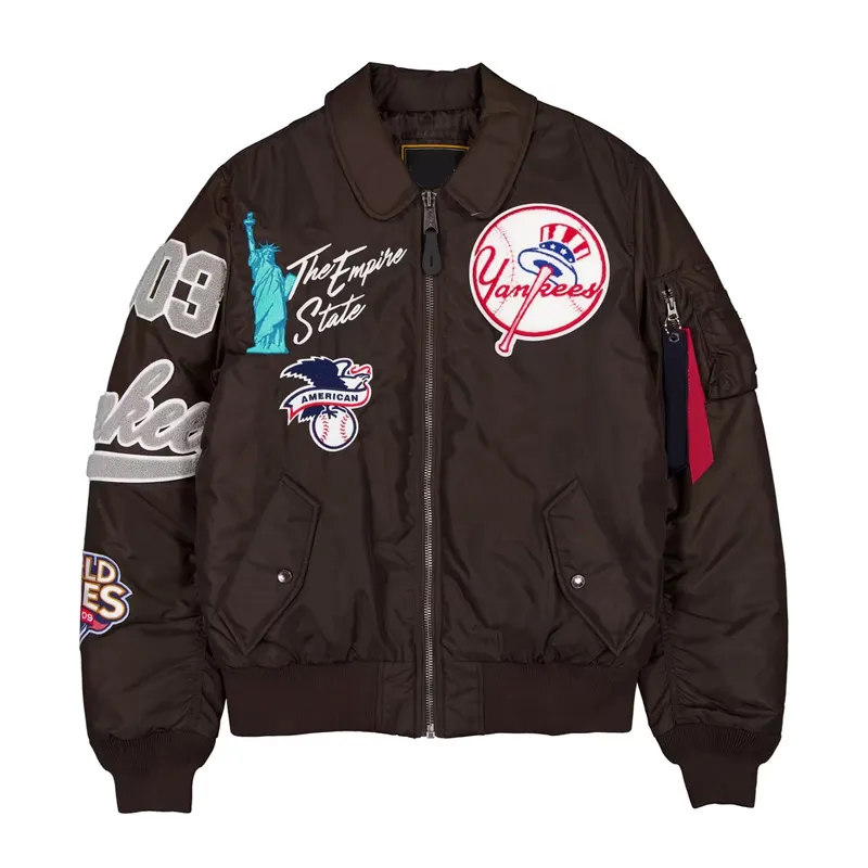 NY Yankees The Empire State MA-1 Flight Jacket