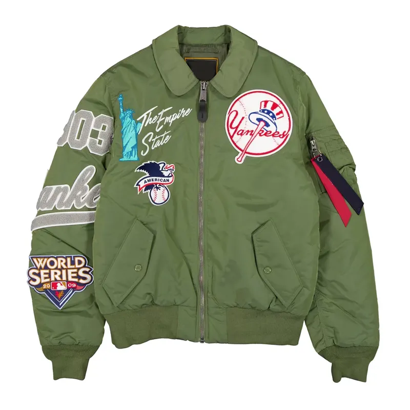 NY Yankees The Empire State MA-1 Flight Jacket