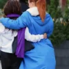 NYC 2026 Die Alive Riley Keough Blue Coat