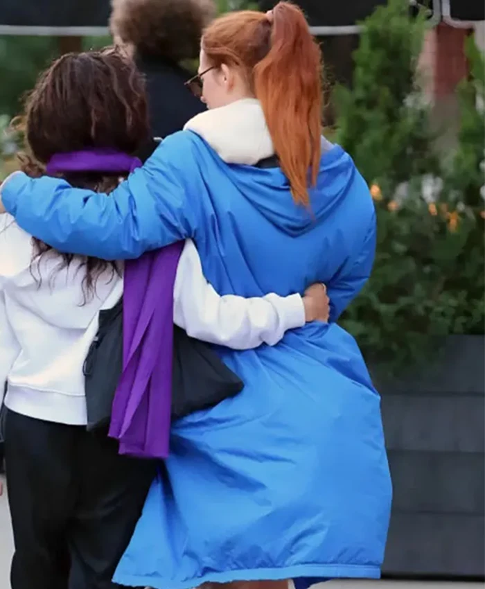NYC 2026 Die Alive Riley Keough Blue Coat