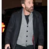 NYC Ben Affleck Black Wool Jacket