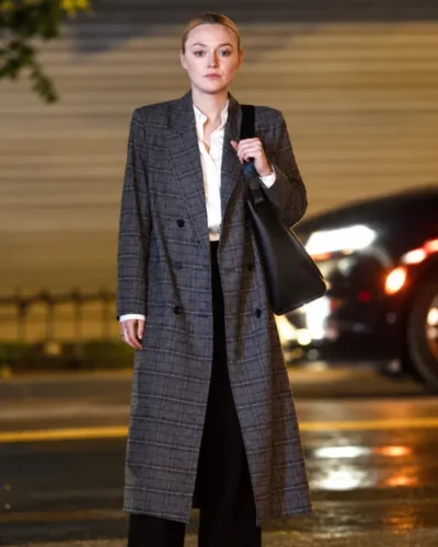 NYC Foxglove Dakota Fanning Coat