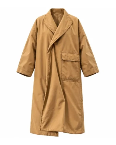 NYC Jennifer Lawrence Tan Brown Coat