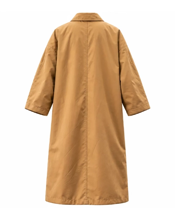 NYC Jennifer Lawrence Tan Brown Coat