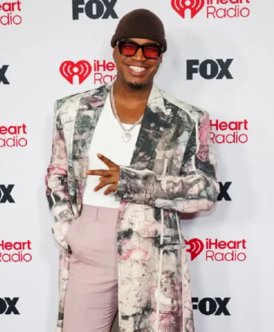 Ne-Yo iHeartRadio Awards Wool Blend Overcoat