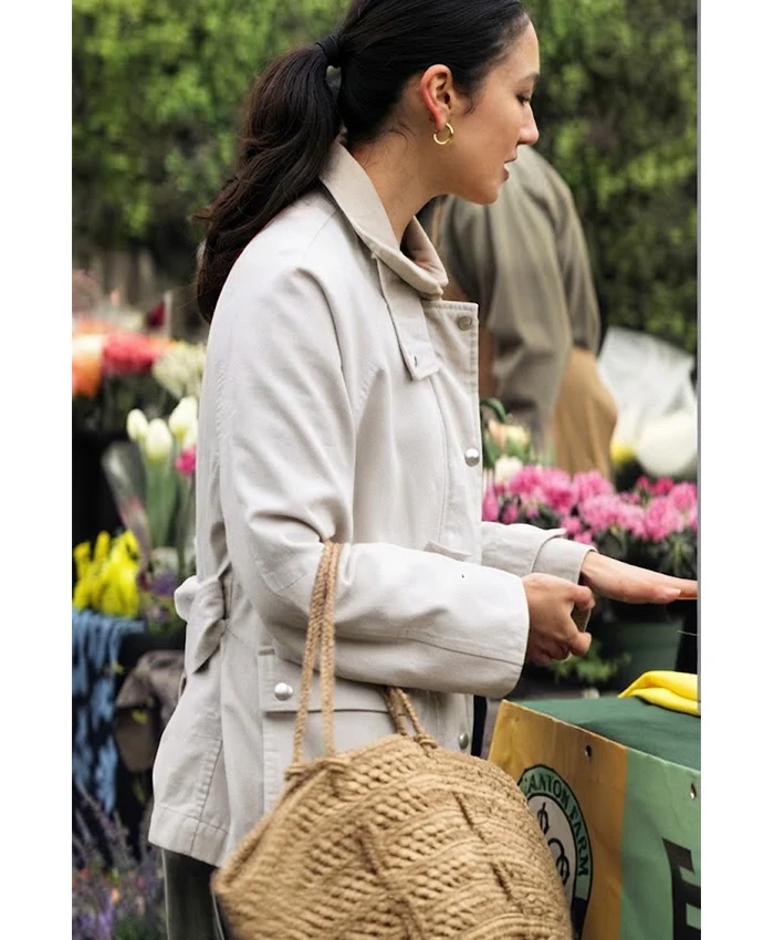 Neagley S01 Adeline Rudolph Beige Canvas Jacket