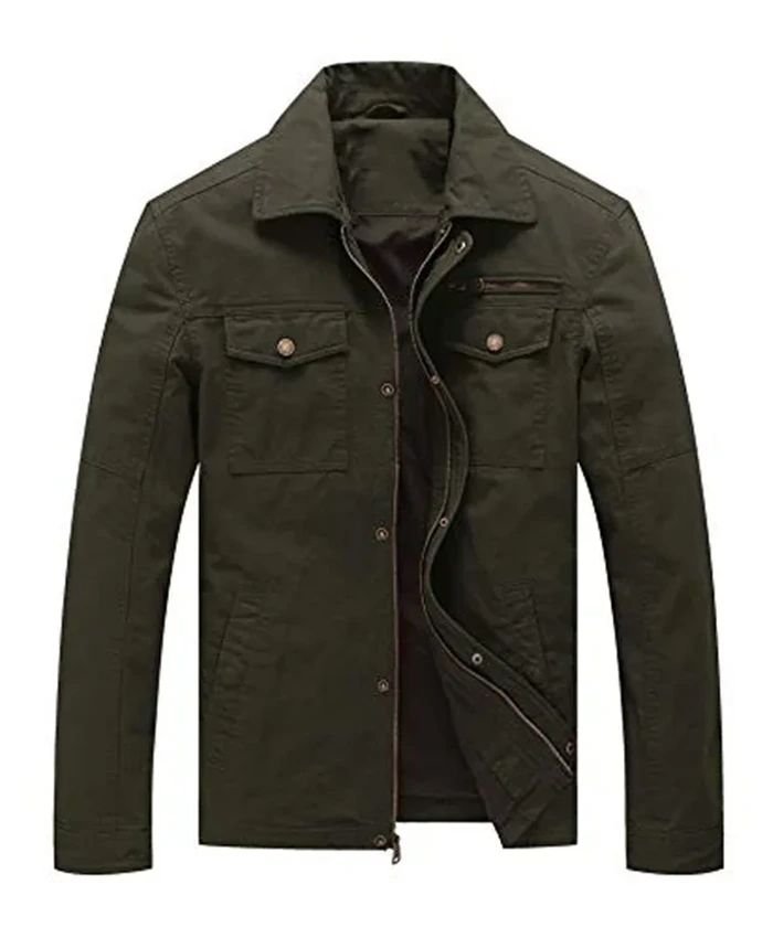 Neagley S01 Greyston Holt Cotton Military Jacket