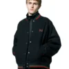 Needles x A Tribe Called Quest Black Varsity Jacket