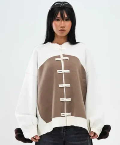 Neptun Avatar Appa Cream Wool Cardigan
